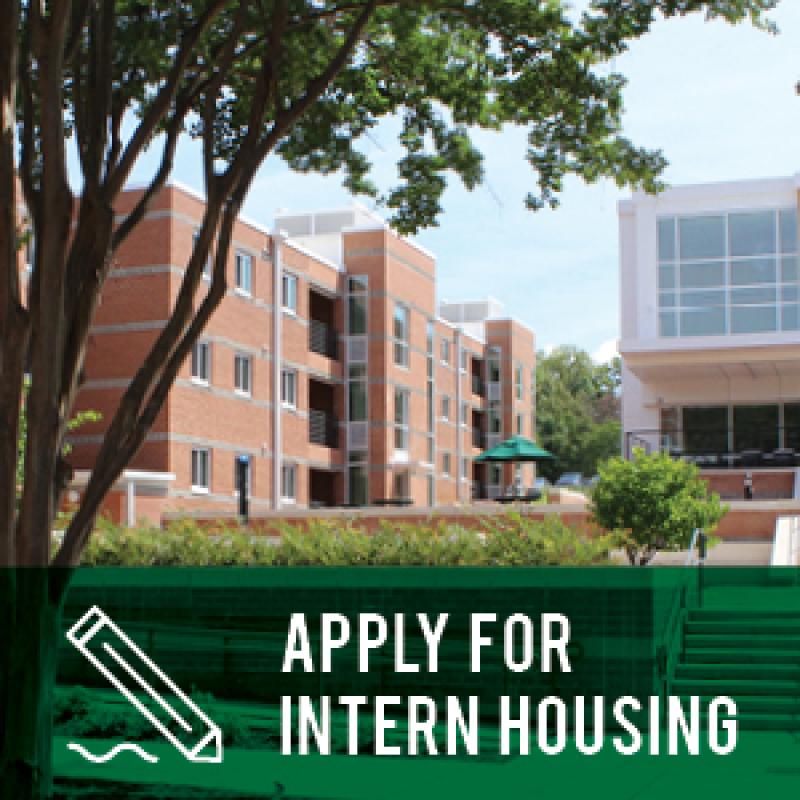 Summer Intern Housing Housing and Residence Life